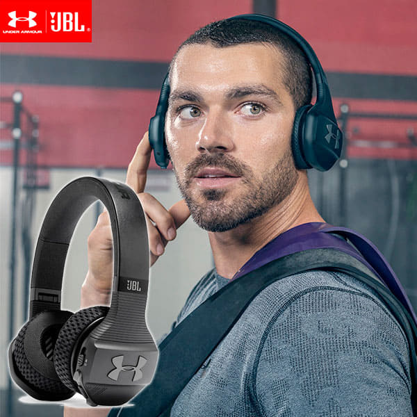 ua sport wireless train headphones by jbl