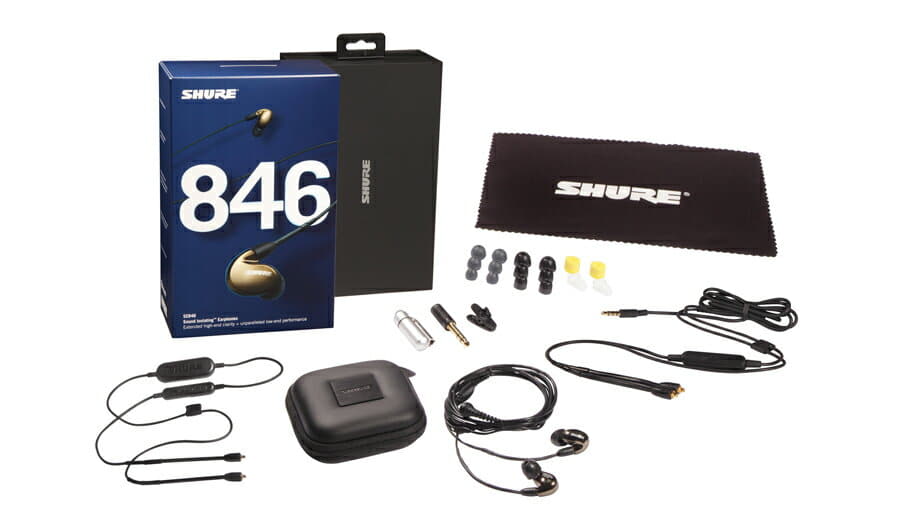 shure in ear monitors bluetooth