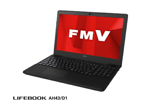 B*T様 WW1192 LIFEBOOK AH43/D1 Ryzen 3 230 New]FUJITSU LIFEBOOK AH43/D1 Laptop Shiny Black/15.6 inches/AMD