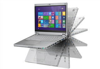 Panasonic Let's Note CF-MX3 Core i5-4310U 2.0GHz RAM 4GB SSD