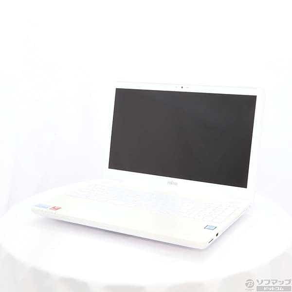 Used]Fujitsu (FUJITSU) LIFEBOOK AH45/A3 FMVA45A3W premium white