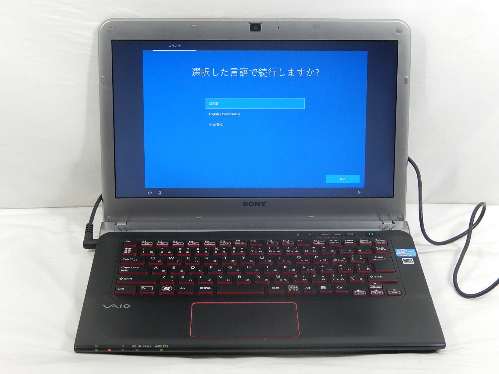Used]SONY VAIO SVE14A1AJ/SVE14AC12N/Corei3 2350M 2.3GHz/memory 4GB 