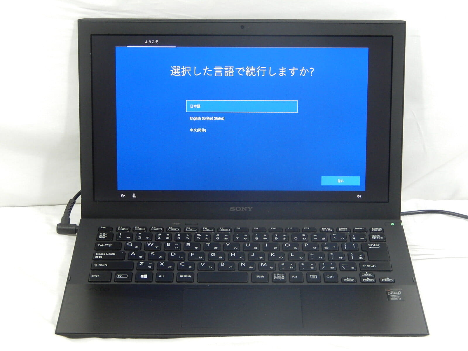 Used]SONY VAIO SVP1321TQJ/SVP132A16N/Corei7 4,500 U 1.8GHz/memory 