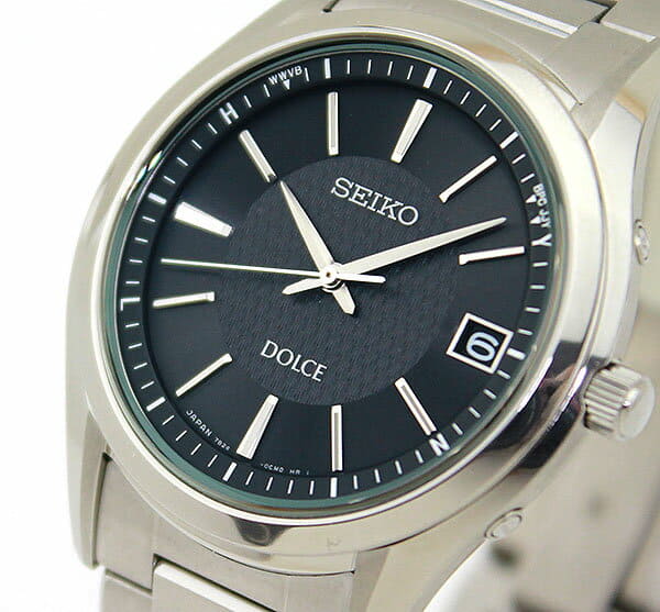 New] SEIKO DOLCE EXCELINE men metal electric wave solar SADZ187
