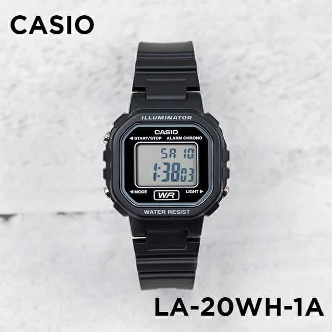 New]Black of the CASIO standard Lady's LA-20WH-1A watch woman - BE FORWARD  Store