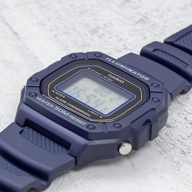 New]Casio Unisex Kids Digital Date Standard Watch Navy/Black  display picture 1