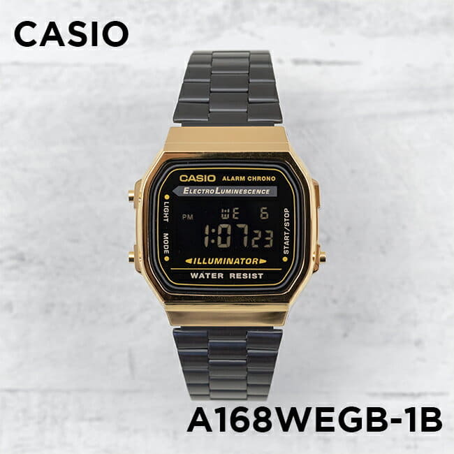 gold black casio