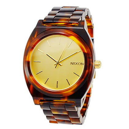 New]NIXON Nixon unisex Lady's men watch TIME TELLER ACETATE time