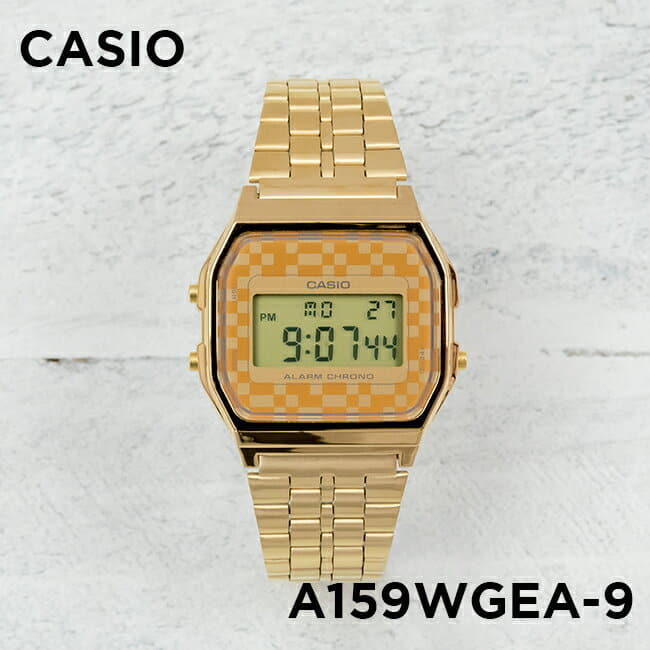New]Casio Men's/Women's/Kids Digital Date Standard Watch Gold
