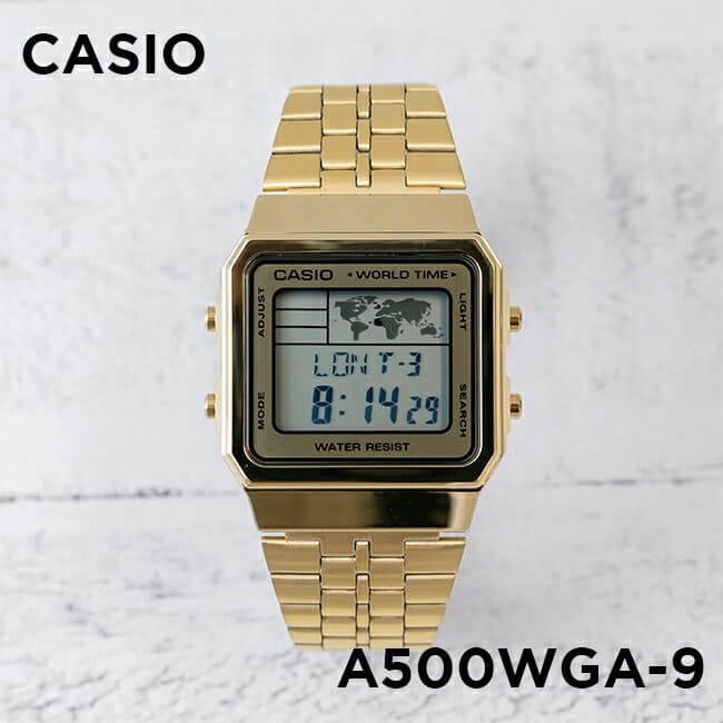 casio a500wga gold