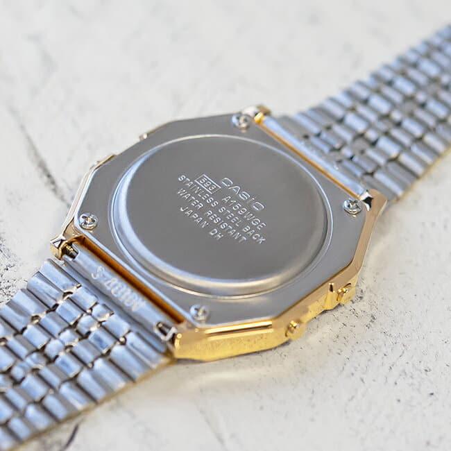 New]Casio Men's/Women's/Kids Digital Standard Watch Gold/Black A159WGEA-1 -  BE FORWARD Store