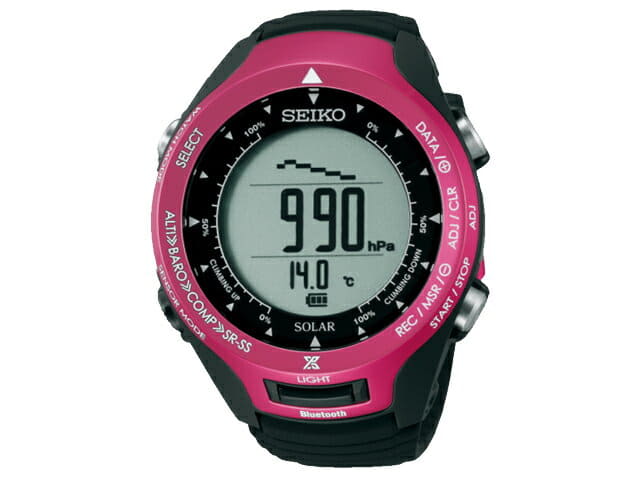 New]Solar digital watch for the SEIKO Alpinist solar SBEL003