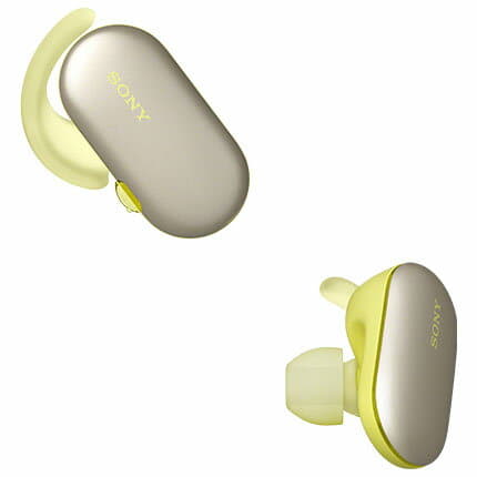 New]SONY Wireless Stereo Headset Yellow WF-SP900-Y BE FORWARD Store