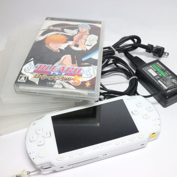 Used Good Condition Psp 1000 Ceramic White Be Forward Store