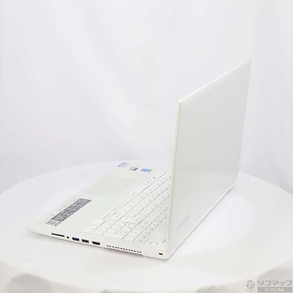 Used]TOSHIBA dynabook T75/RW PT75RWP-HHA Luc's white [Windows 10