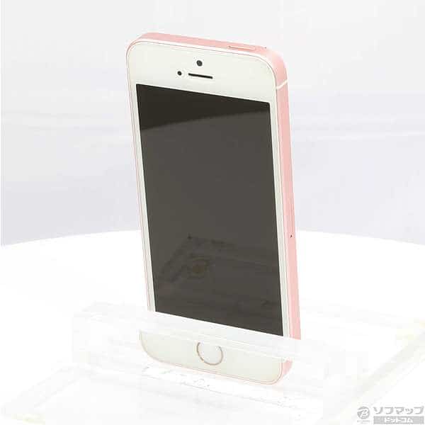 Used]Apple iPhone SE 16GB Rose gold MLXN2J/A SIM-free - BE FORWARD