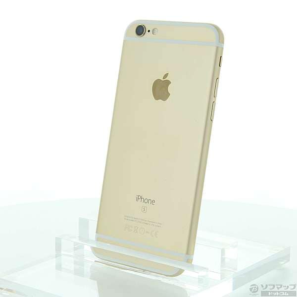 [Used]Apple iPhone6s 64GB gold NKQQ2J/A SIM-free