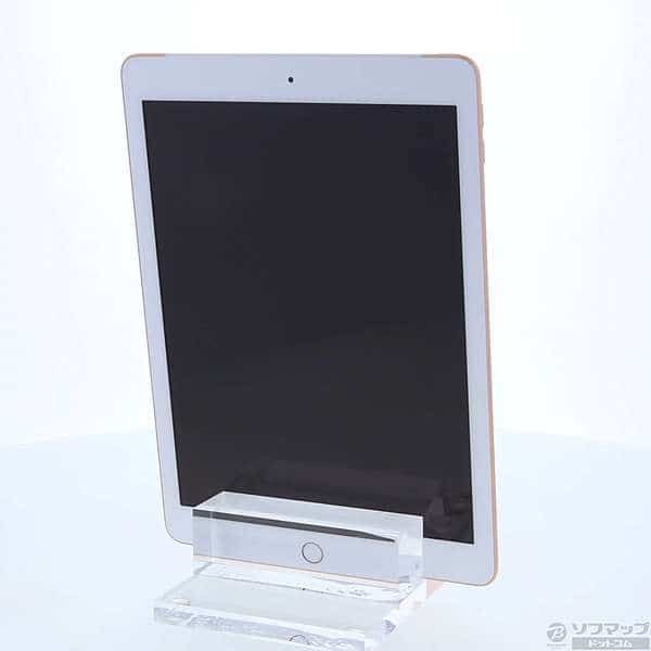 Used]Apple iPad sixth generation 32GB gold MRM02J/A Wi-Fi - BE