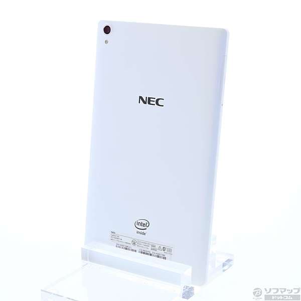 Used]NEC LAVIE tab S 16GB pearl white PCTS508T1W Wi-Fi - BE 