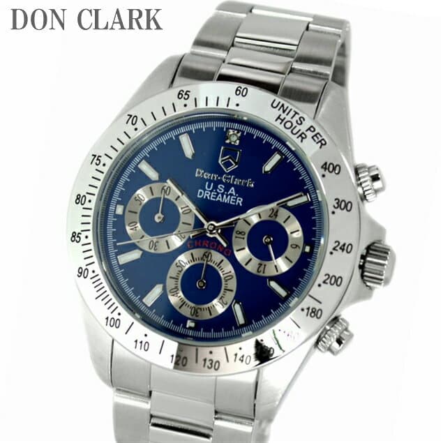 Don-Clark （U.S.A） New] a [pair watch] sense of quality luxury crystal watch