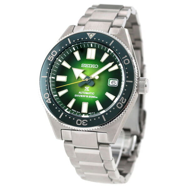 New]SEIKO divers distribution-limited model green self-winding watch men SBDC077  SEIKO PROSPEX diver's watch clock - BE FORWARD Store
