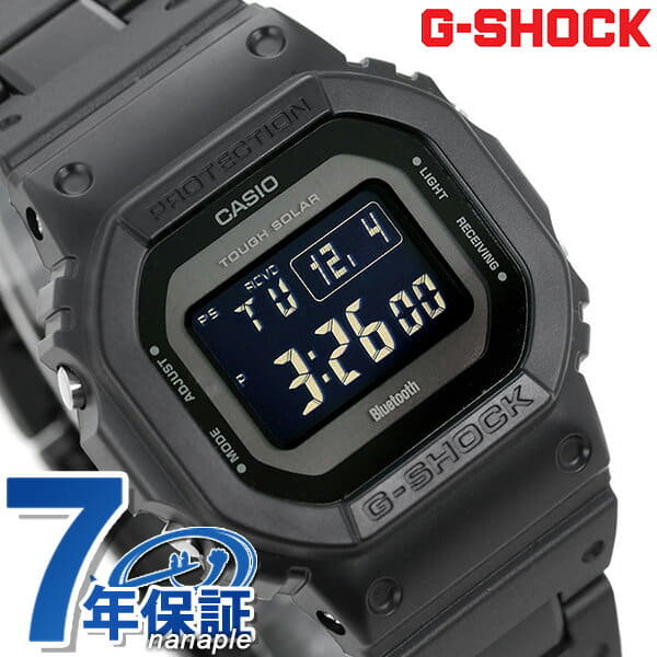 New]G-SHOCK black electric wave solar GW-B5600 digital Bluetooth watch GW- B5600BC-1BER G-Shock oar black clock - BE FORWARD Store