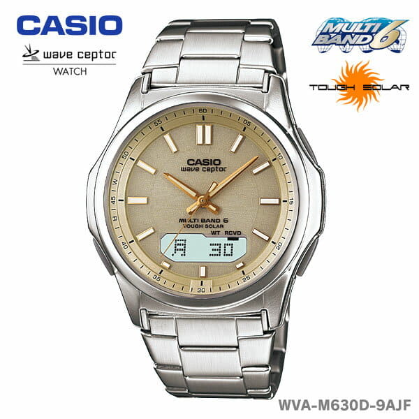 New]Casio WAVE CEPTOR Radio Solar Watch WVA-M630D-9AJF - BE  display picture 1