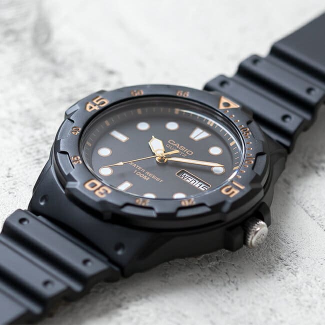 New Casio Sports Men Mrw 0h 1e Watch Boy Waterproofing Black Be Forward Store