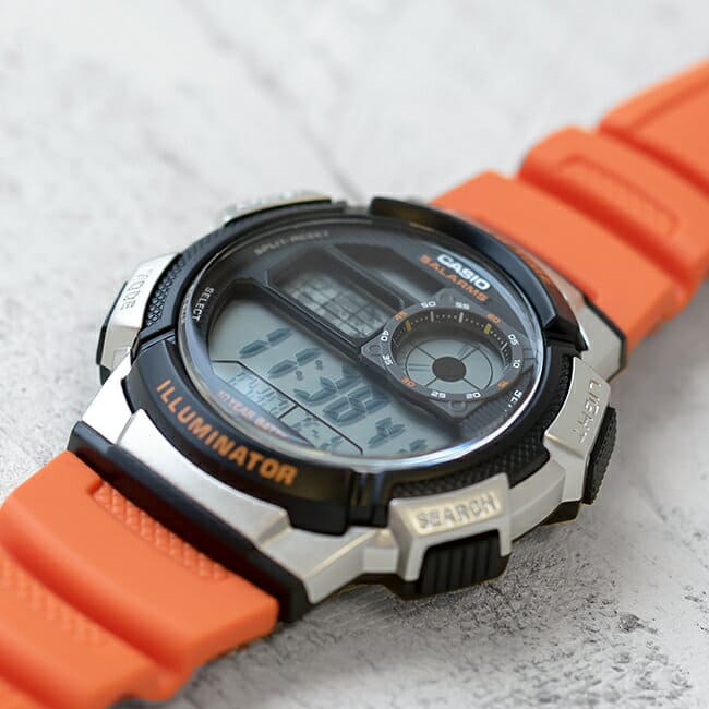 Casio ae 1000w orange cheap