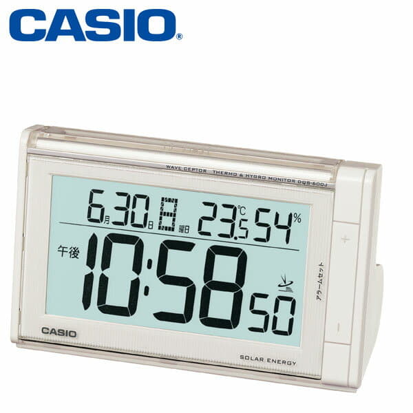 New]Casio electric wave alarm clock DQS-600J-7JF CACIO [D] [HD