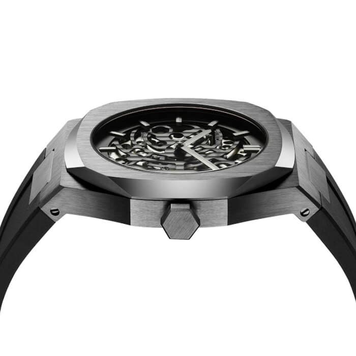 [New]D1 Milano D one Milan SKRJ02 P701 Automatic Skeleton Watch IP Gun ...