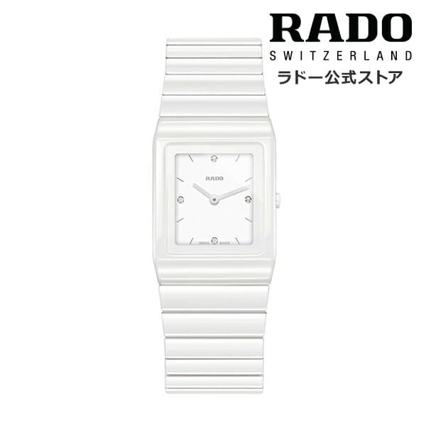 [New]RADO CERAMIC DIAMOND bracelet quartz watch for Lady's - BE FORWARD ...
