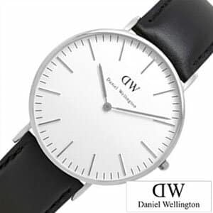 New]Daniel Wellington Unisex Classic Sheffield Silver Leather Belt 0608DW - FORWARD Store