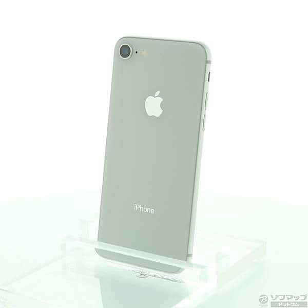 Used]Apple iPhone8 64GB silver NQ792J/A SIM-free - BE