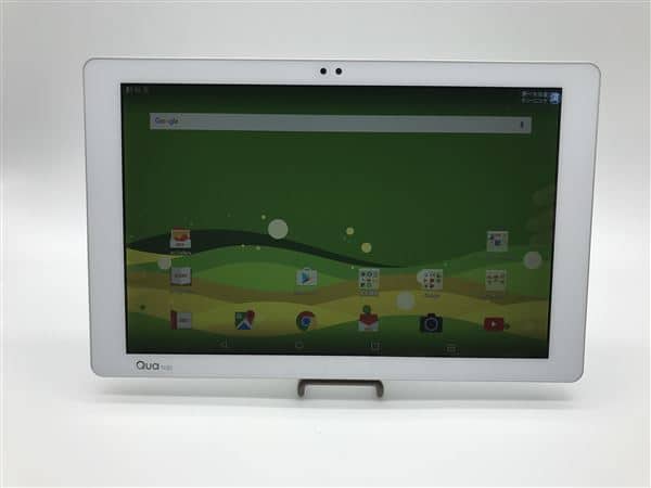 Used]au Qua tab PZ LGT32 white - BE FORWARD Store