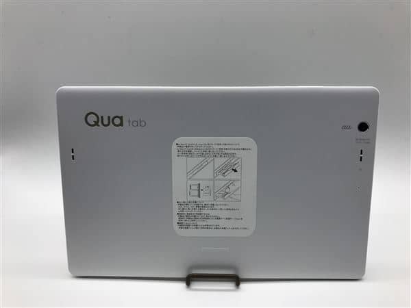 Used]au Qua tab PZ LGT32 white - BE FORWARD Store