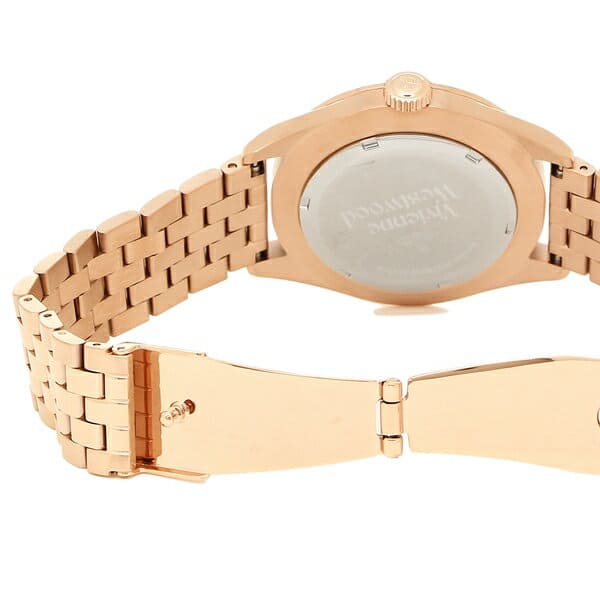 New]watch men VIVIENNE WESTWOOD VV192BKRS black Rose gold - BE 