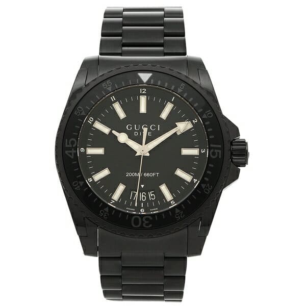 Gucci watch men GUCCI YA136205 black 