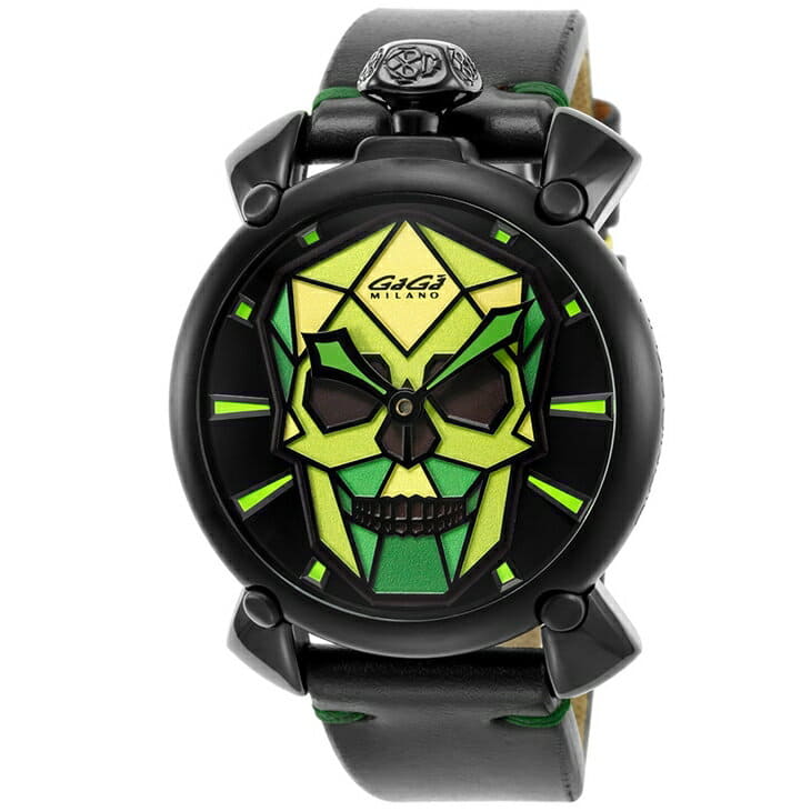 New]Gaga Milan watch men MULTICOLOR multicolored green 5062.03S