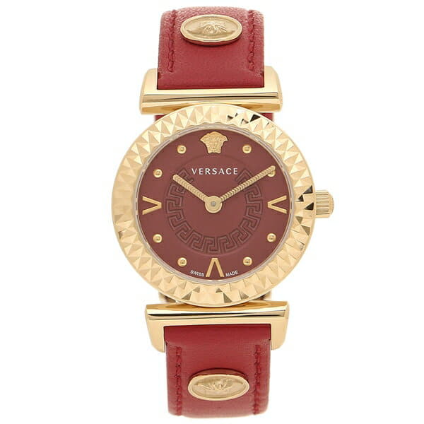 red versace watch