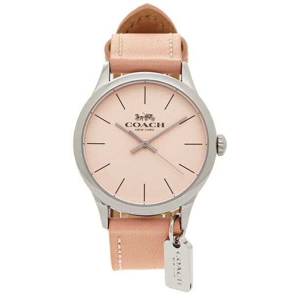 New Coach watch Lady s COACH W1549 BLH silver pink BE FORWARD Store