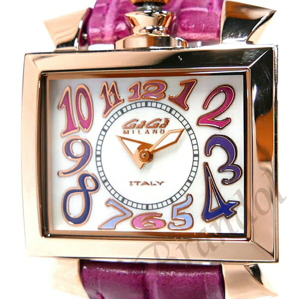 2025新入荷 men MILANO GaGa Milan New]Gaga Lady's 18K naporeone watch 時計