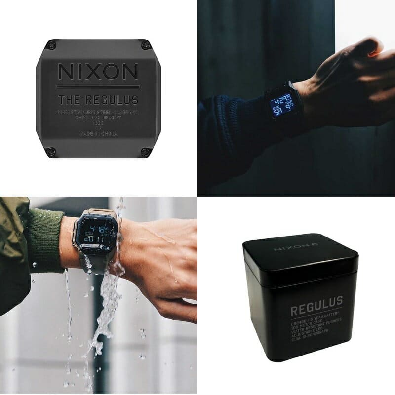 New Nixon Nixon The Regulus Regulus Tropic Multicam Na 00 Watch Men Lady S Watch Be Forward Store