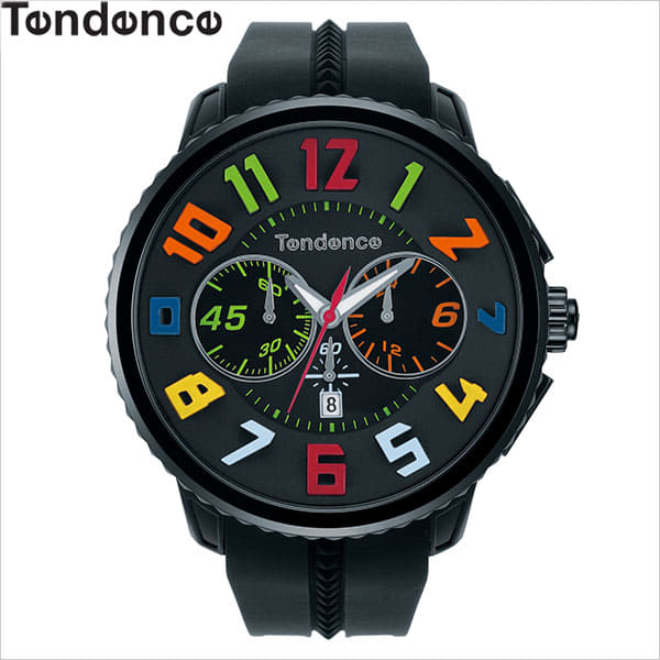 Tendence GULLIVER ROUND RAINBO クロノグラフ New] TENDENCE GULLIVER ROUND Rainbow Japan Limited [Gulliver round