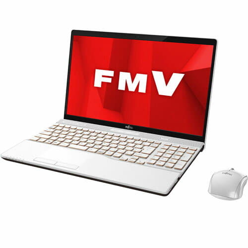 グ*め様 Fujitsu Lifebook ホワイト New]FUJITSU FMVA53D1W white LIFEBOOK AH series 15.6 inches liquid