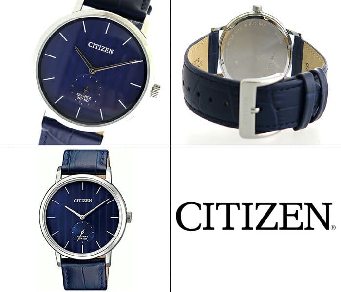 New]Low Citizen citizen quartz men watch leather belt