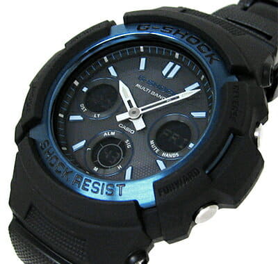 New Casio G Shock Awg M100bc 2ajf Solar Radio Time Signal 20 Standard Atmosphere Waterproofing Composite Band Be Forward Store