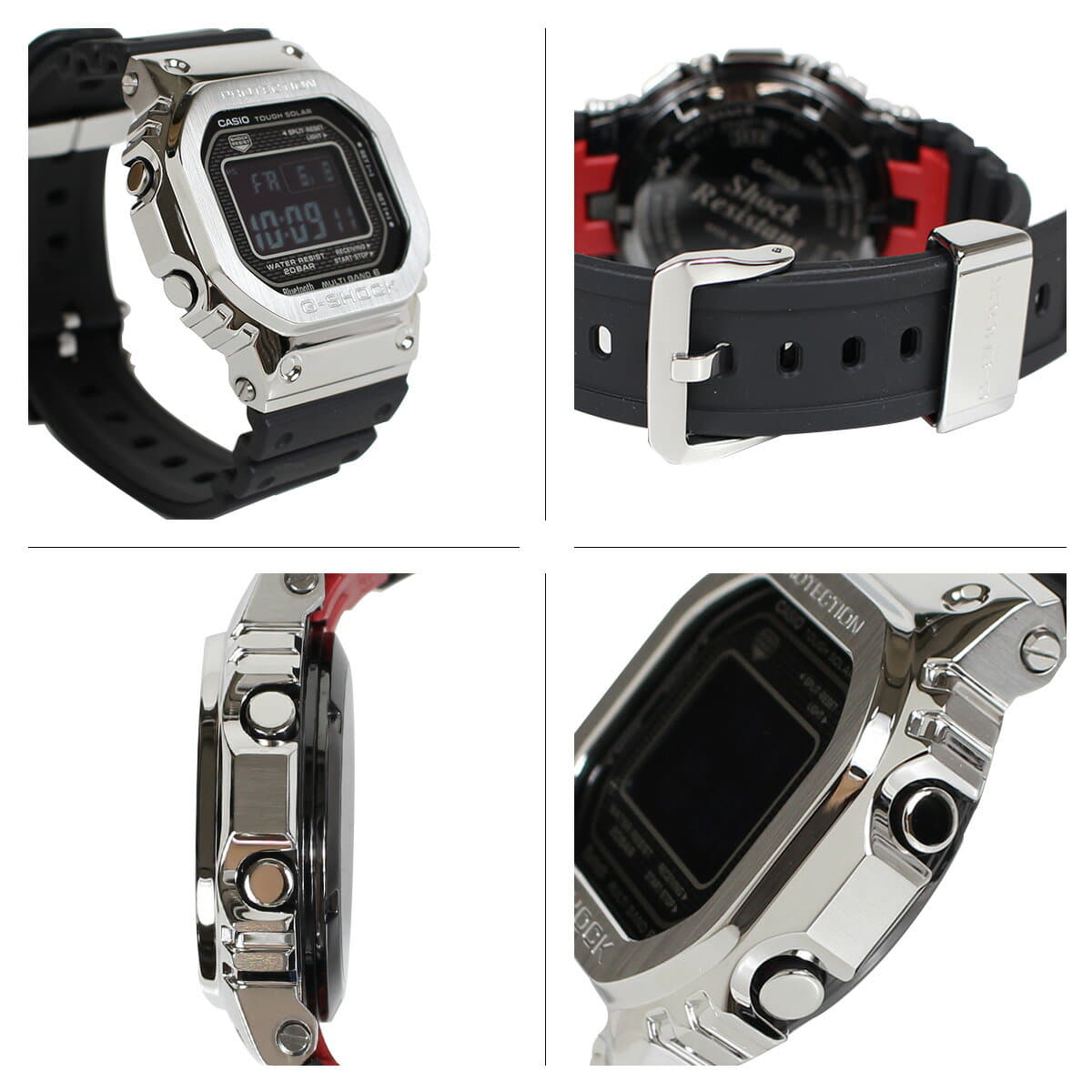 New]CASIO G-SHOCK Casio watch GMW-B5000-1JF jishokku G-Shock G- shock  silver men Lady's - BE FORWARD Store