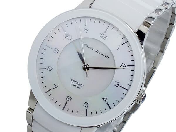 New Maurojierarudi Mauro Jerardi Solar Men Watch Mj043 3 White Watch Low End Watch Be Forward Store