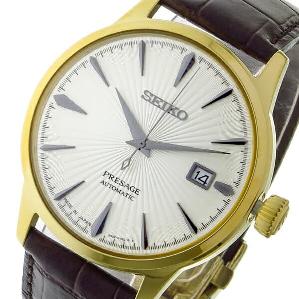 New]SEIKO SEIKO Presage PRESAGE self-winding watch men watch SRPB44J1 light  gold/gold [watch foreign countries import product] - BE FORWARD Store